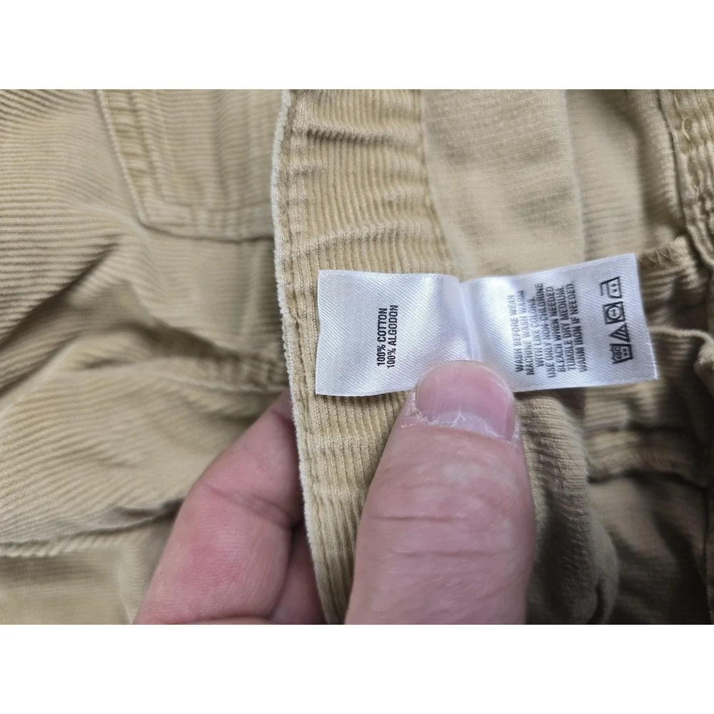 Carters Pants Boys 5 Beige Khaki Corduroy Straight Leg Kids Casual Cotton‎